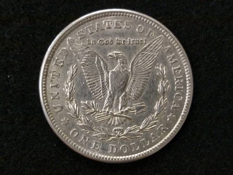 lot 25 image: 1921 S Morgan Silver Dollar...