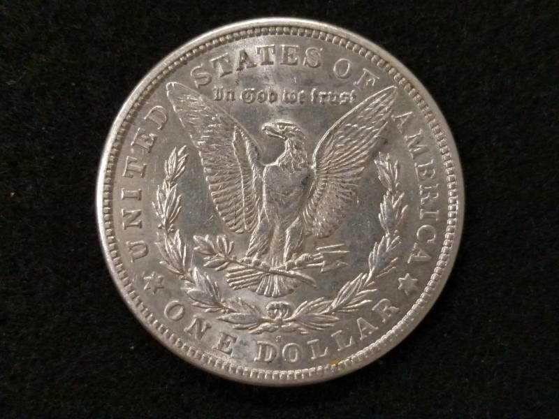 lot 26 image: 1921 S Morgan Silver Dollar...