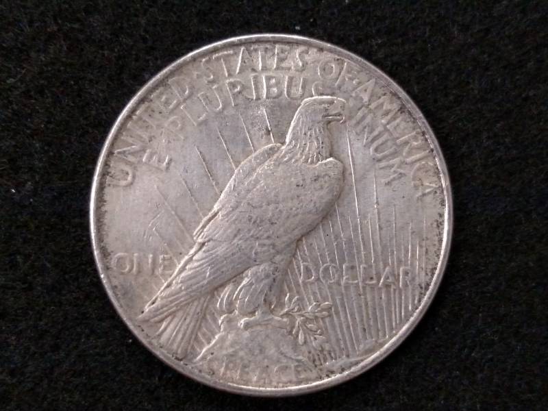 lot 29 image: 1922 Peace Silver Dollar...