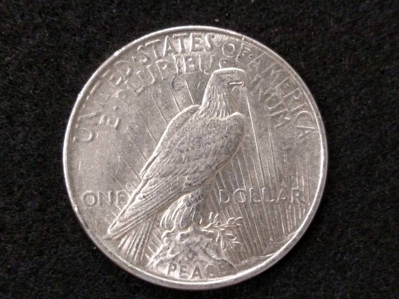 lot 30 image: 1922 Peace Silver Dollar...