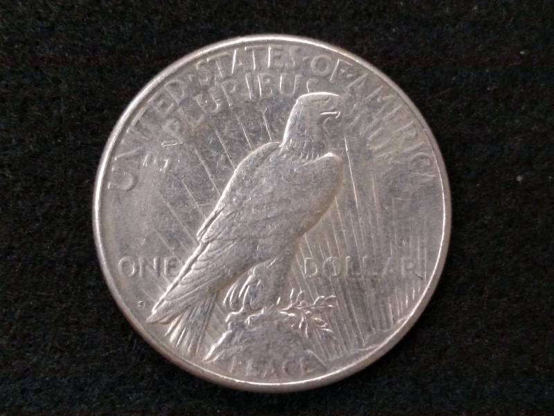 lot 44 image: 1923 S Peace Silver Dollar...