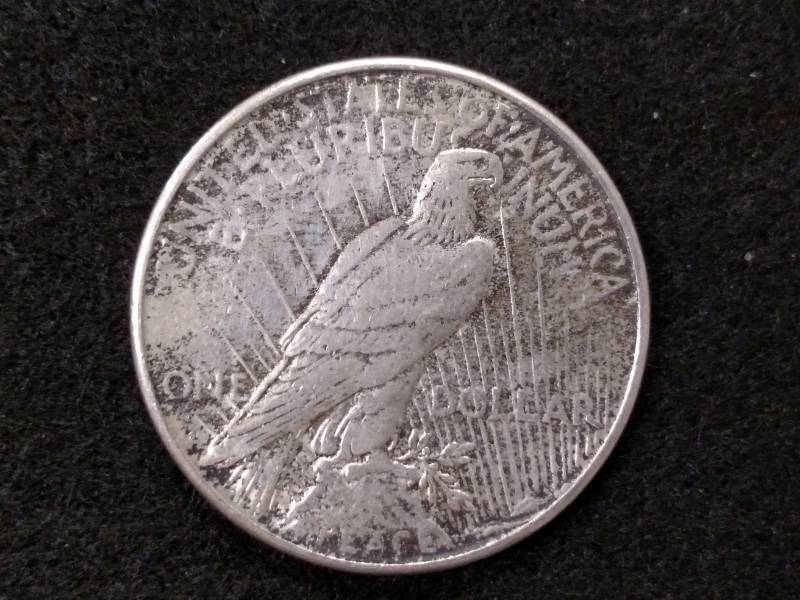 lot 47 image: 1923 S Peace Silver Dollar...