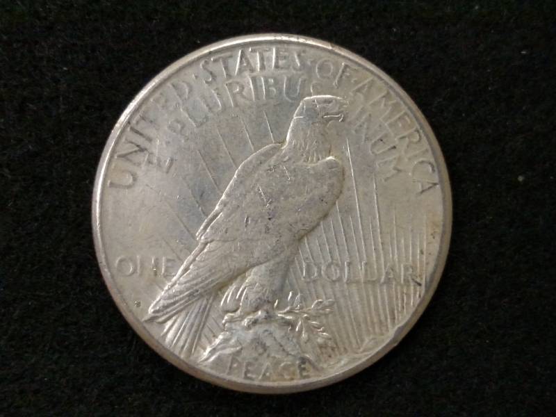 lot 48 image: 1923 S Peace Silver Dollar...