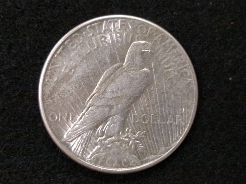 lot 52 image: 1926 S Peace Silver Dollar...