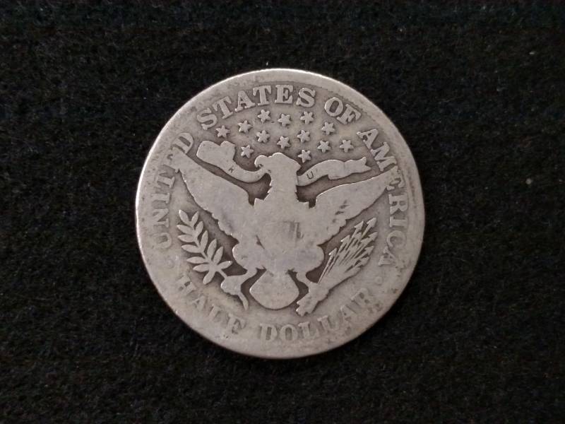 lot 55 image: 1904 Barber Silver Half Dollar...