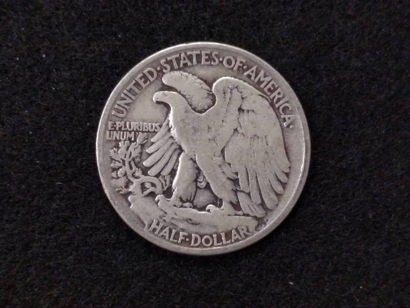 lot 68 image: 1939 Walking Liberty Silver Half Do...