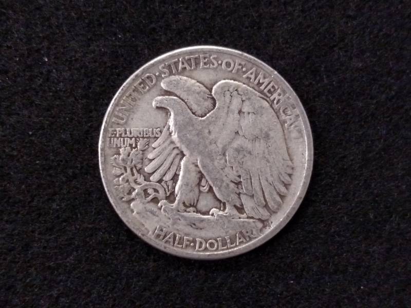 lot 70 image: 1940 Walking Liberty Silver Half Do...