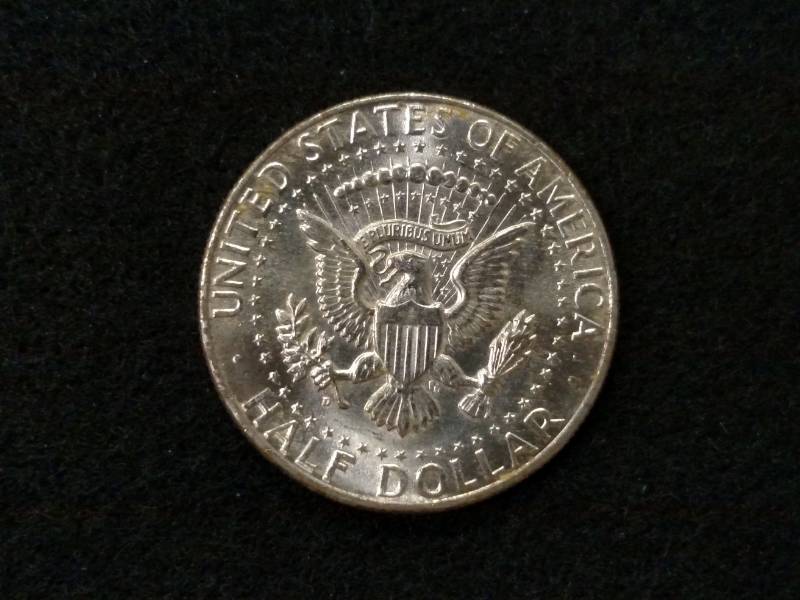 lot 114 image: 1964 D Kennedy Silver Half Dollar...
