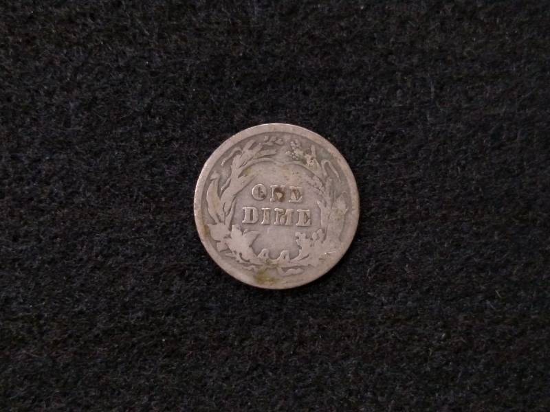 lot 119 image: 1902 Barber Silver Dime...