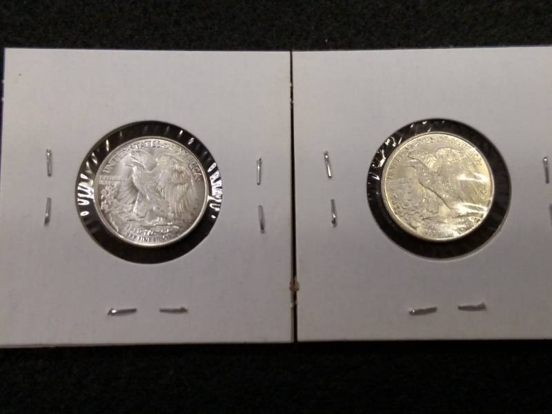 lot 128 image: (2) 110 Ounce .999 Silver Coins...