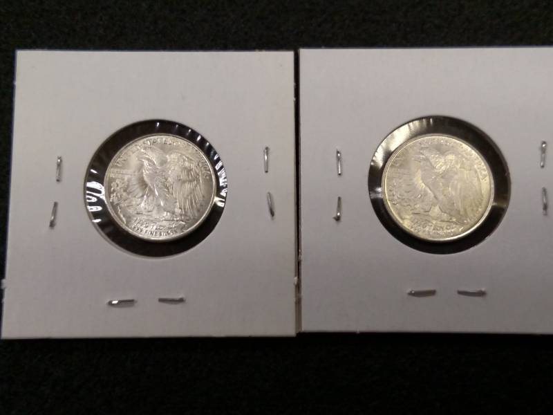 lot 129 image: (2) 110 Ounce .999 Silver Coins...