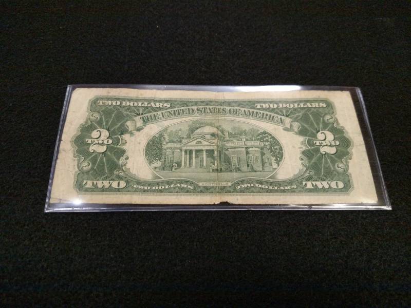 lot 138 image: 1953 Two Dollars Red Seal Note...
