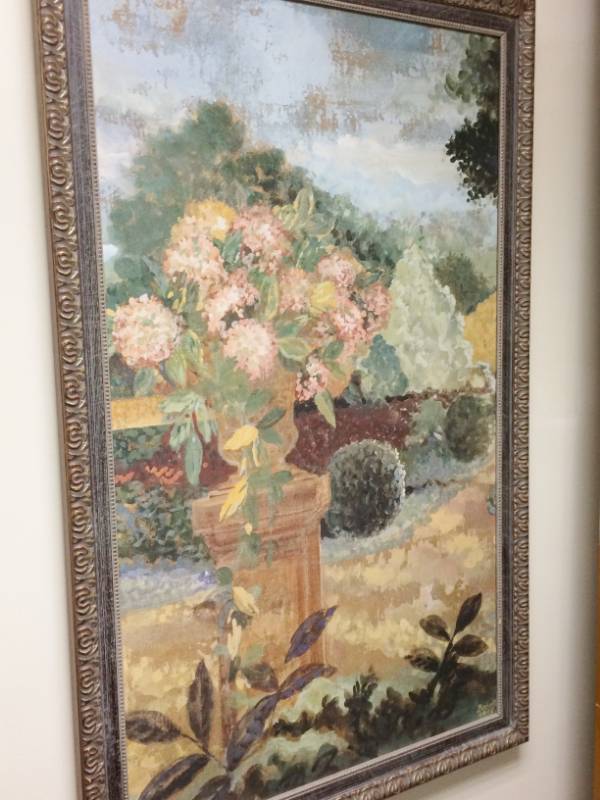 lot 21 image: Large Beautiful Framed & Matted Artwork - Excellent Condition