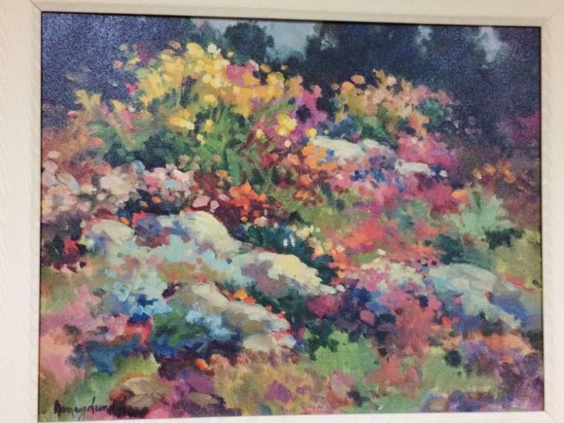lot 22 image: Large&nbspBeautiful Framed & Matted Artwork - Excellent Condition