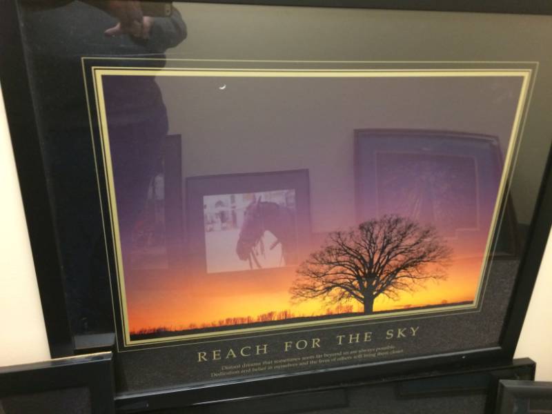 lot 14 image: Successories Custom Framed Inspirations Posters - Excellent Condition