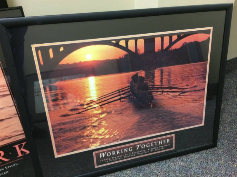 lot 13 image: Successories Custom Framed Inspirations Posters - Excellent Condition
