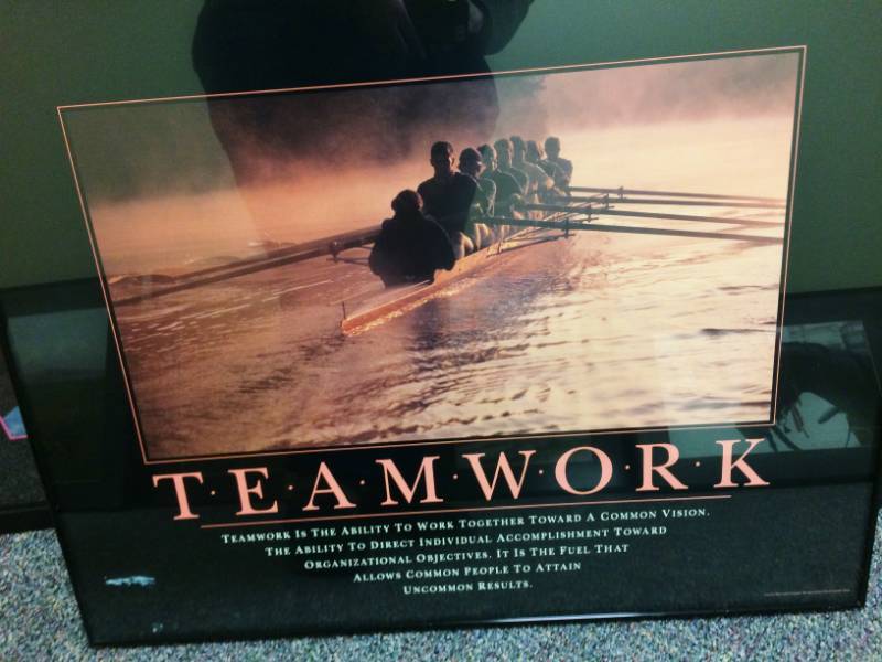 lot 9 image: Successories Custom Framed Inspirations Posters - Excellent Condition