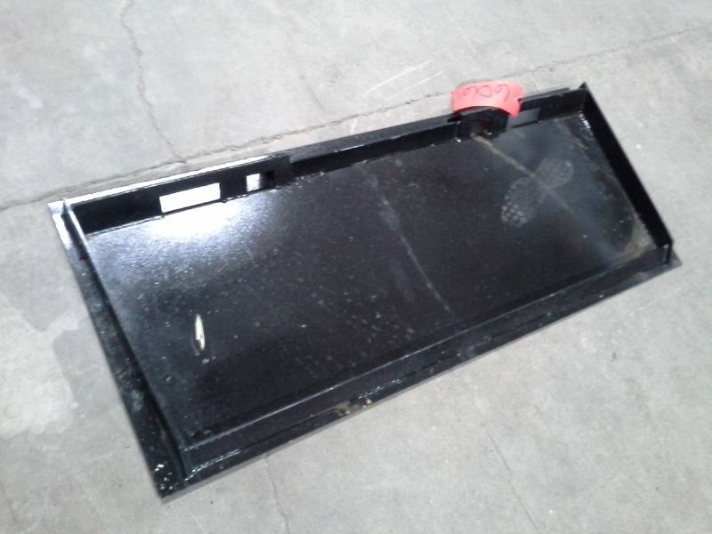 Blank AdapterPush Plate (Skid Steer Attachment)