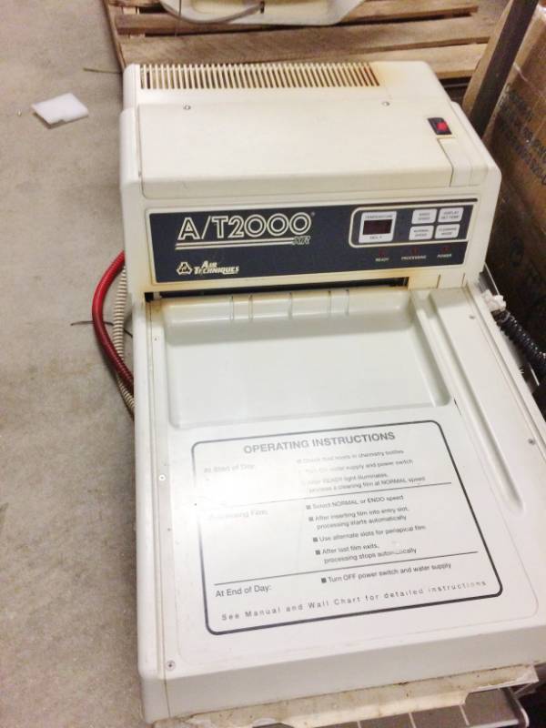 lot 39 image: WOW $$$$ Dental Office AT 2000XR Automatic Film Processor - Nice Working Condition Has Some Signs Of Wear - Needs Light Cleanup From Storage