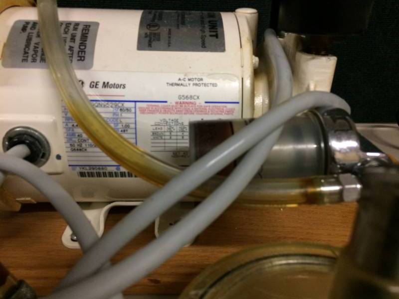 lot 52 image: Whip Mix Vacuum Mixer Combination Unit Model D On Mounting Board&nbspFor Vacuum Mixing & Investing - Great Working Condition - Selling On Ebay For About $800