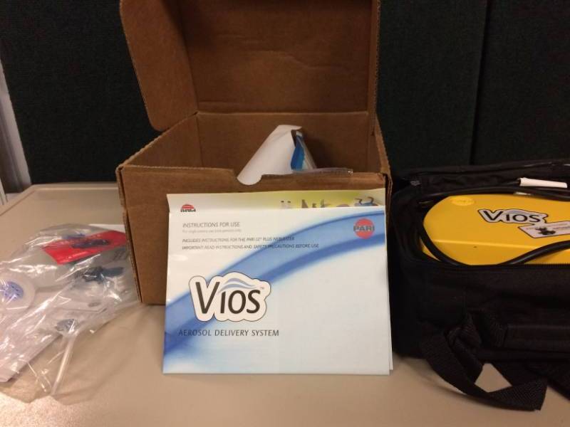 lot 70 image: Vios Pediatric Aerosol Delivery System