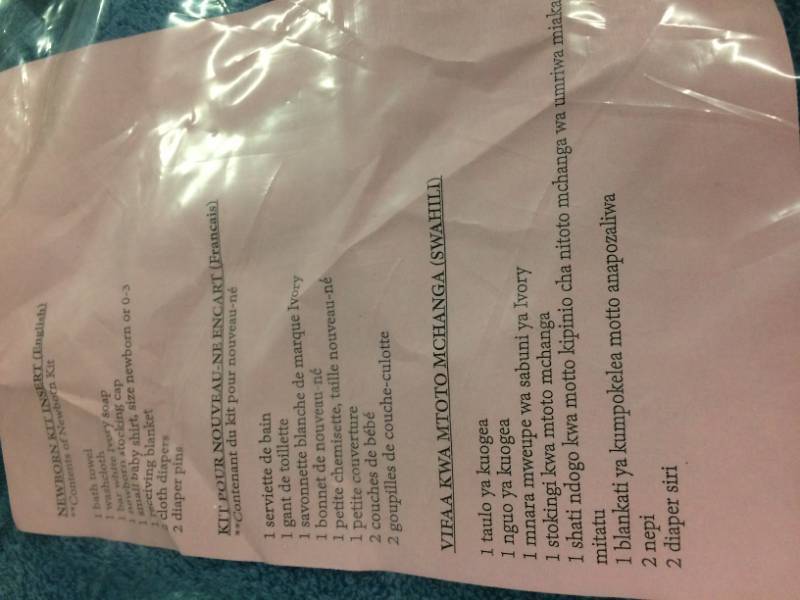 lot 33 image: Lot Of 3 New Newborn Baby Towel Kits