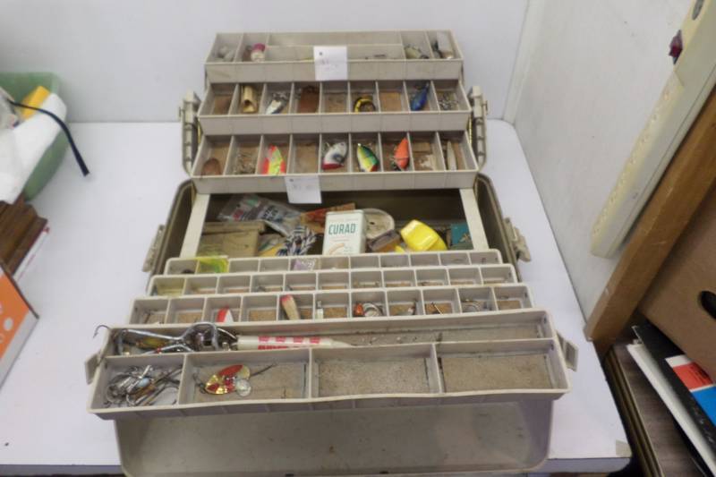lot 70 image: Tackle Box Full of Fishing Equipment