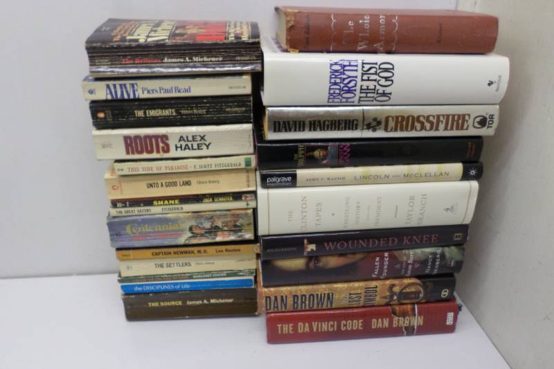 lot 77 image: Books-Westerns, War History, Past Presidents