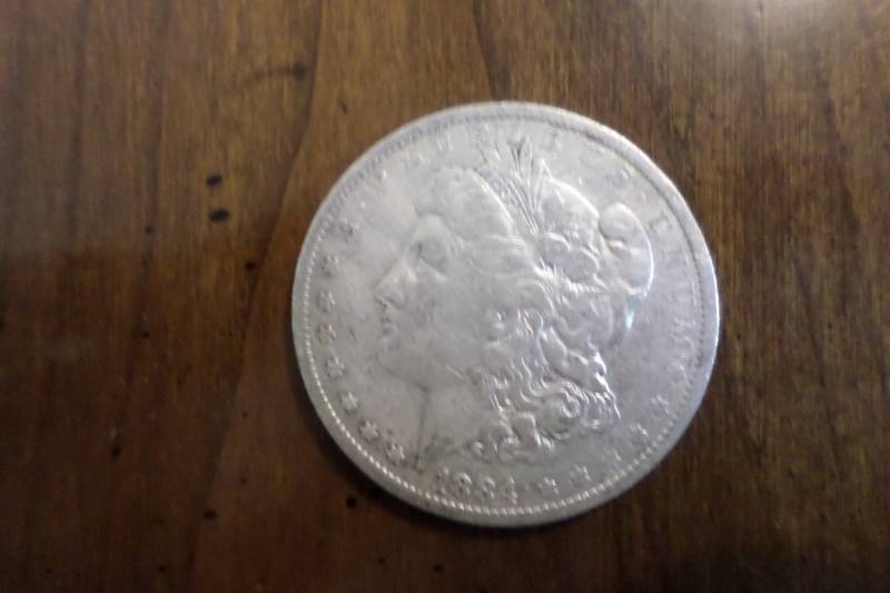 lot 78 image: Morgan Silver Dollar 1884-O