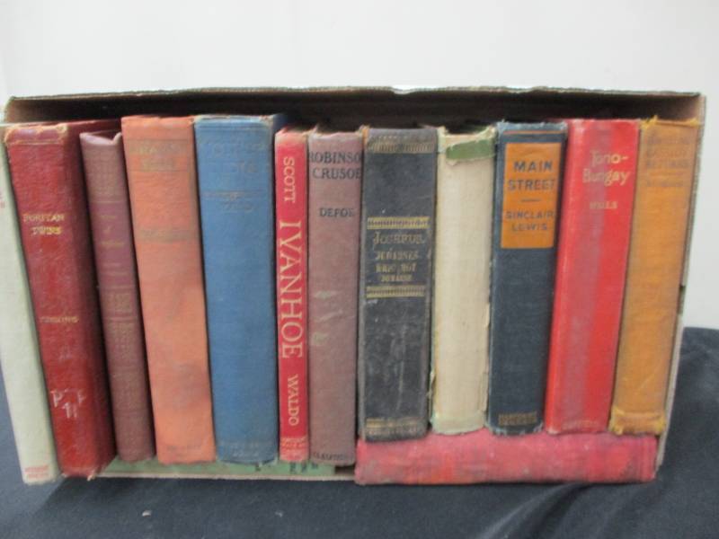 lot 25 image: Box of Vintage Books