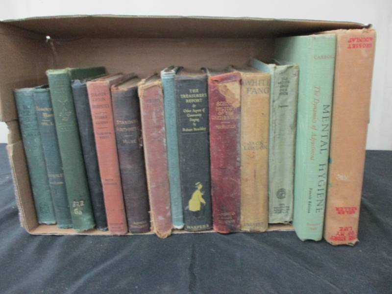lot 29 image: Box of Vintage Books