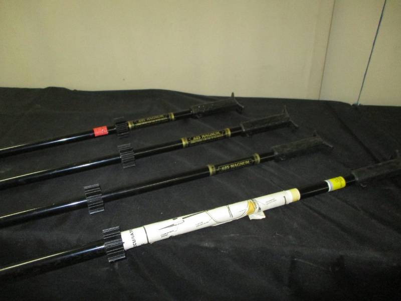 lot 91 image: .625 Magnum J.R Stupero Four3 ft each Air Guns