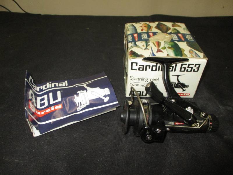 lot 95 image: Abu Garcia Cardinal 653 Reel in Box
