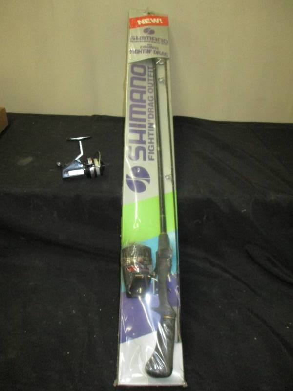 lot 96 image: Fishing Pole Unopened and Swift Reel unopend in box