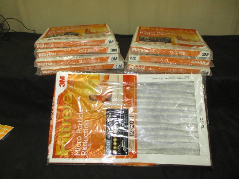 lot 123 image: Filtrete micro fiber furnace filters
