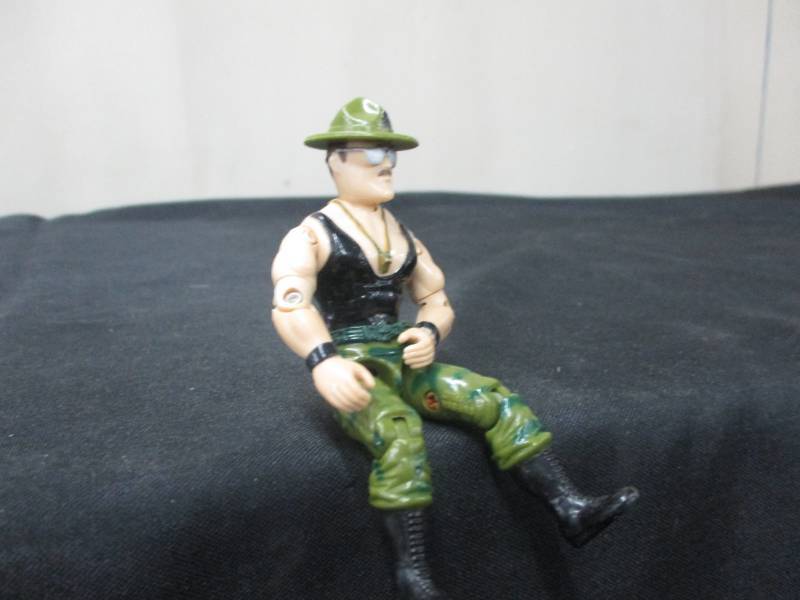 lot 145 image: G.I Joe 1986 SGT Slaughter  Action Figure