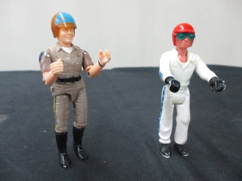 lot 159 image: Evil Knievel and Chips figure