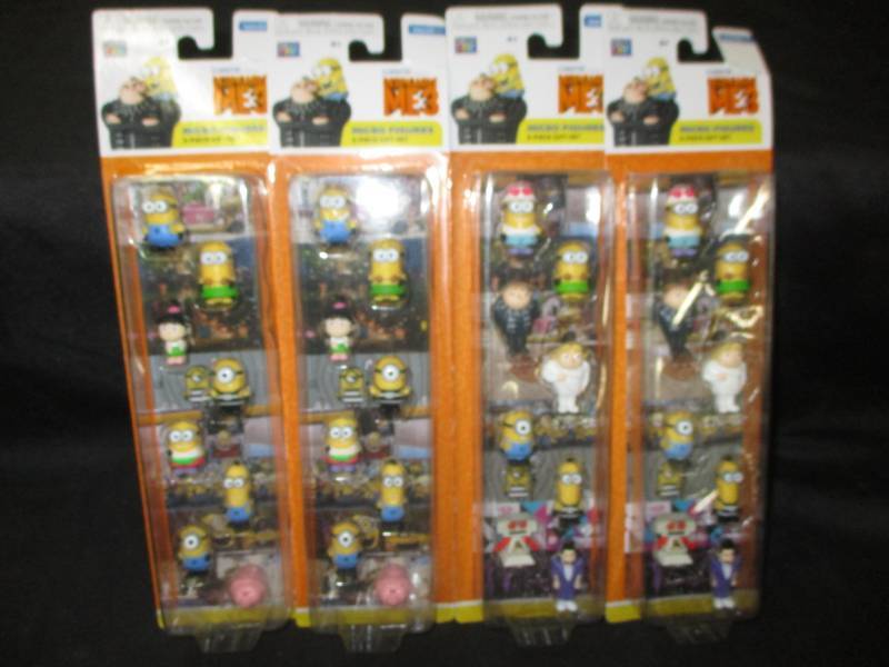 lot 167 image: Dispicable Me little micro figures