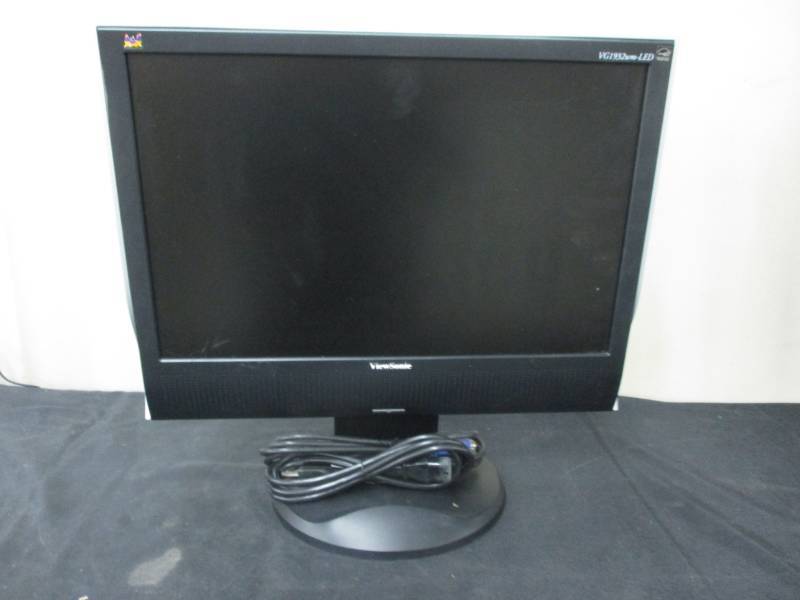 lot 180 image: 19 Adjustable Height View Sonic Computer Screen with cords