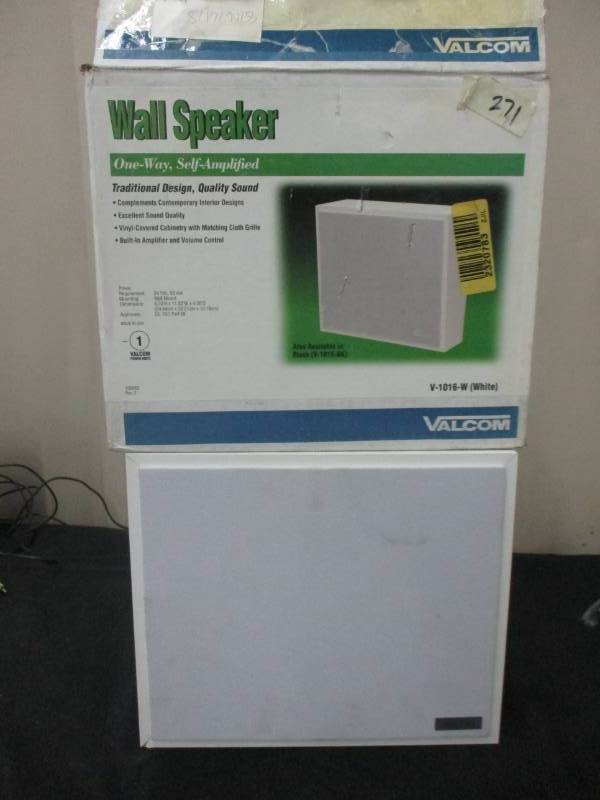 lot 185 image: Wall Speaker