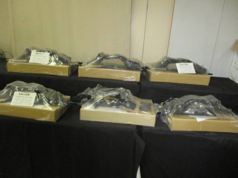 lot 186 image: 6- Cobra Extended Keyboard Mechanisms