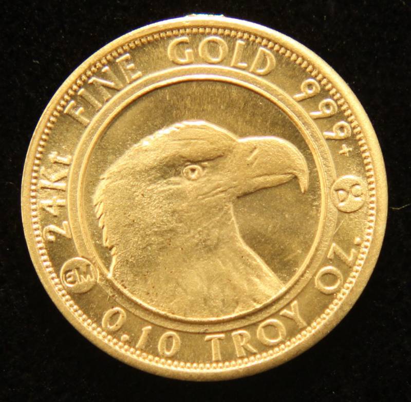 110th TROY OZ. .999 FINE GOLD 2016 PROSPECTOR