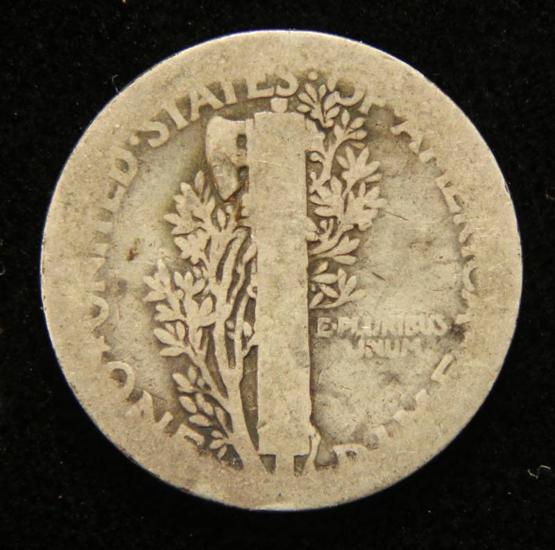 1921 MERCURY DIME BETTER DATE COIN