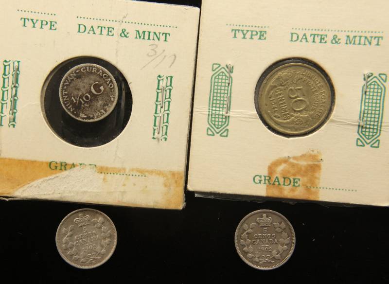 GROUP OF 4 FOREIGN COINS