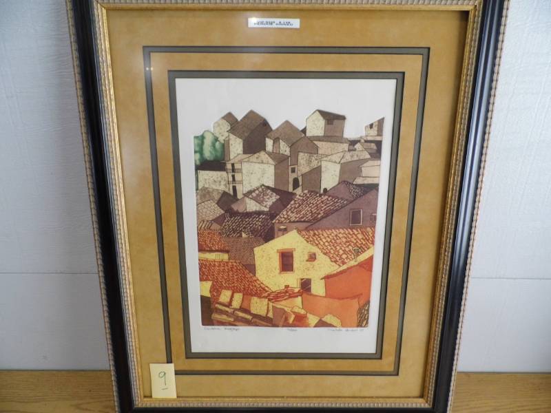 lot 9 image: Cortona Rooftops