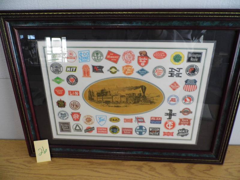 lot 26 image: Rail Road Logos