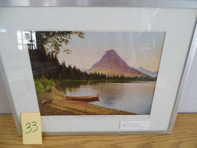 lot 33 image: Two Medicine Lake & Mt Rockwell - Glacier National Park