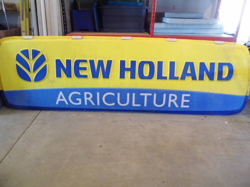 lot 159 image: Large New Holland Sign
