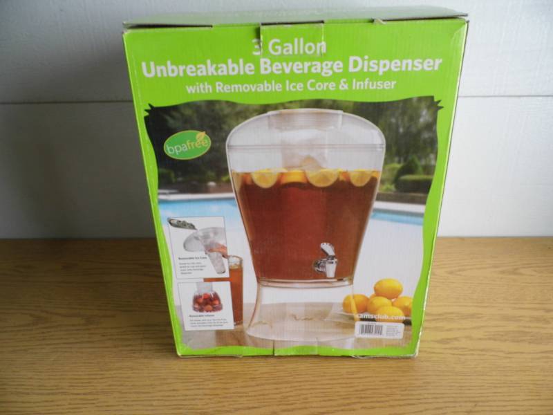 lot 165 image: 3 Gallon Beverage Dispenser
