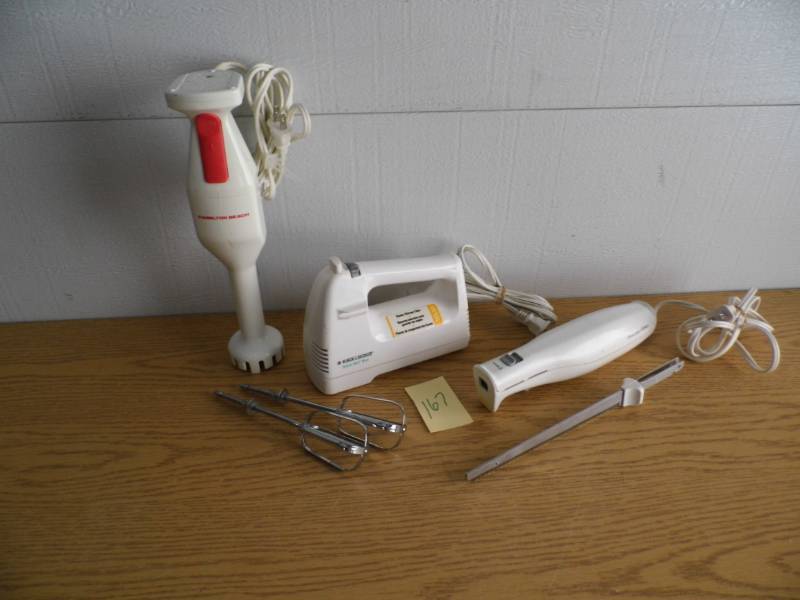 lot 167 image: Mixer - Hand Blender - Electric Knife